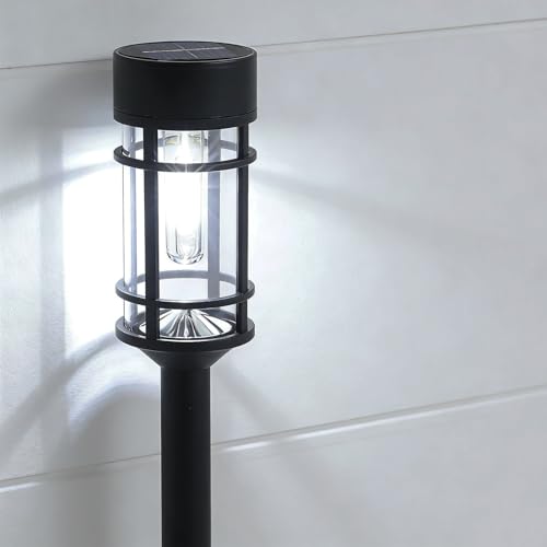 Solar Pathway Lights Outdoor (Black)