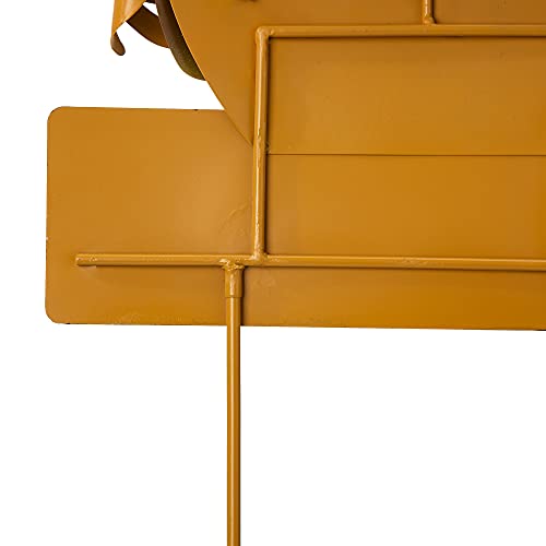 29.92" H Metal Thanksgiving Turkey Decorative Yard Signs with Stakes for Indoor Outdoor Fall Harvest Hanging Welcome Sign Wall Decor (29.92”h Turkey)