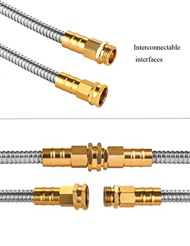 Metal Garden Hose 75 FT (75FT)