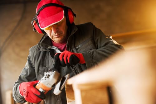 Safety Work Gloves for Men 60 Pairs (Red / Small)