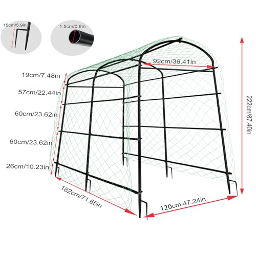 87inch Garden Trellis Arch (47*72*87inch)