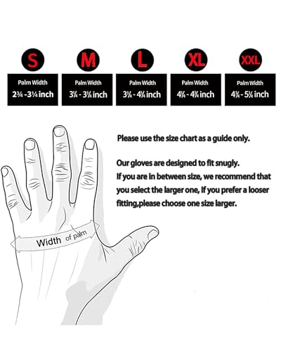 Safety Work Gloves for Men 12 Pairs (Black / Small)
