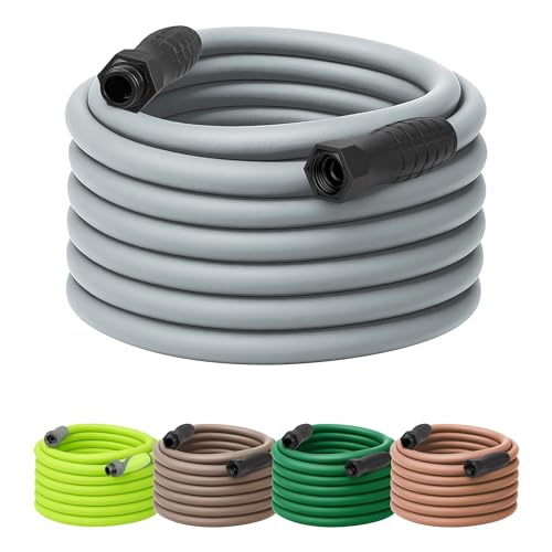Colors SwivelGrip Garden Hose 5 (SwivelGrip / Slate Grey / 75ft)