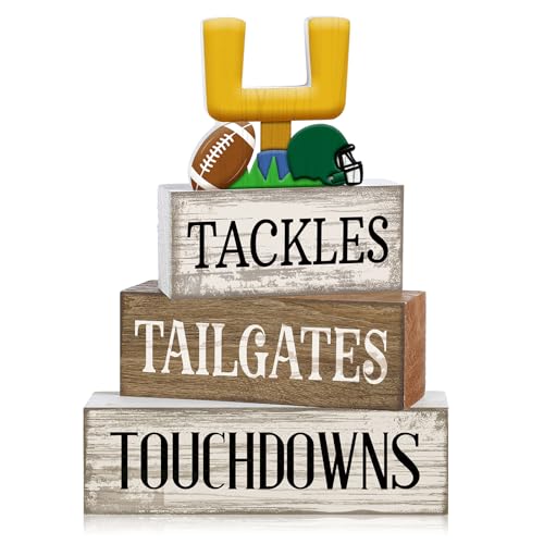 4 Pcs Fall Football Table Decor (Football)
