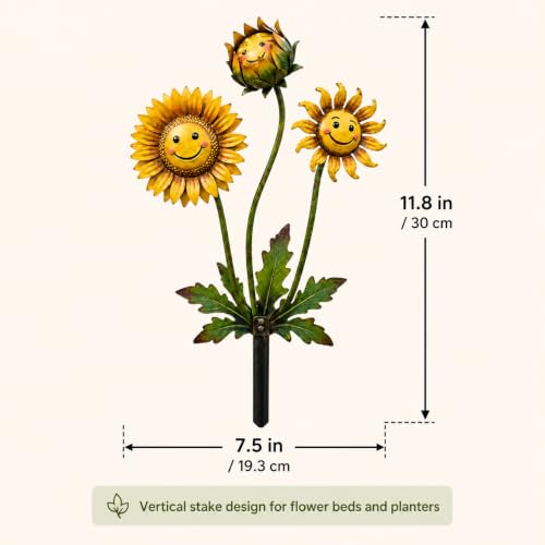 2D Whimsical Carnivorous Plant Garden Stake (A)