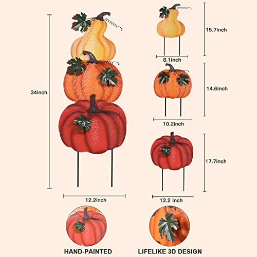 Outdoor Fall Decorations for Home (Yellow)