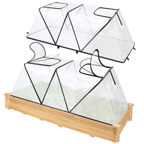 2 Pack Foldable Plant Covers Freeze Protection (Foldable-2Pack)