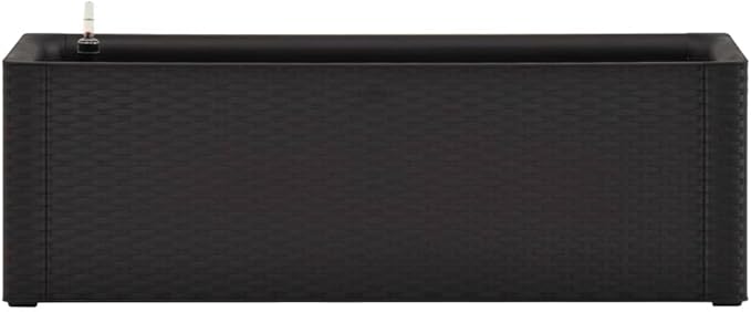 Garden Raised Bed,High-End Planter Rack Raised Beds, Outdoor Planters Suitable for Growing Flowers, Porch and Fruits, Herbs with Self Watering System Anthracite 39.4"X16.9"X13"