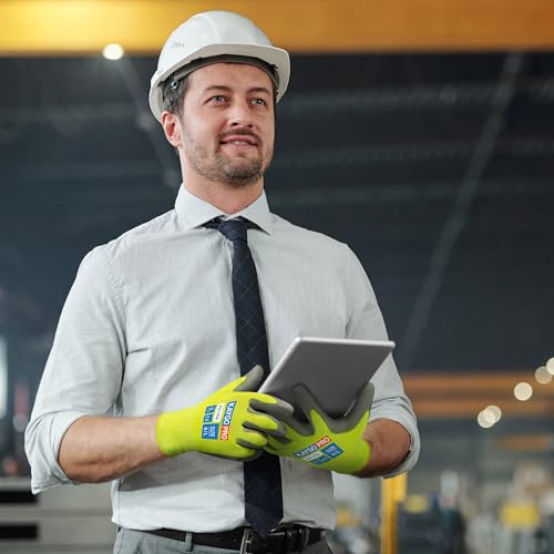 Safety Work Gloves (Green (Touch Screen) / Medium)