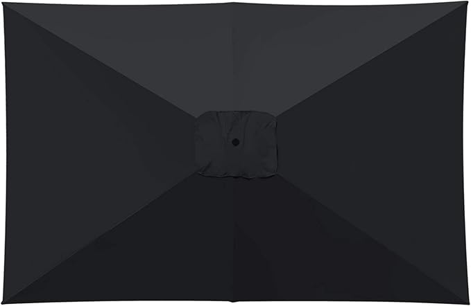 BenefitUSA Top Cover Replacement Umbrella Canopy for 10ft x 6.5 ft 6 ribs Patio Umbrella Outdoor Market (Canopy Only)