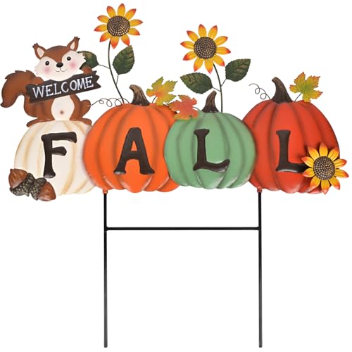 Fall Decorations Outdoor Garden Stakes