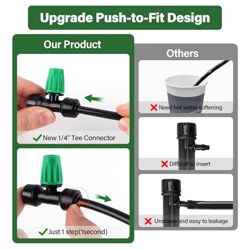 75FT Quick Connect Drip Irrigation System Kit (75FT Drip Irrigation System Kit)