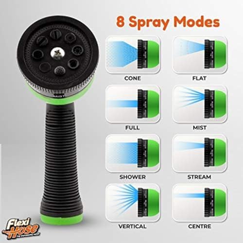 Lightweight Expandable Garden Hose (Black / 150 ft)