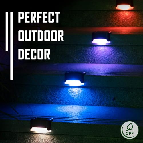 Color Changing Solar Deck Lights (16 / Color Changing)