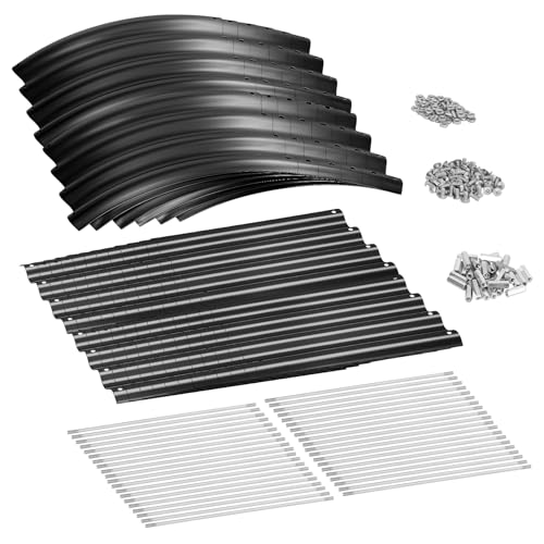 8×2×2ft Galvanized Raised Garden Bed Kit (8×2×2ft / Gray)
