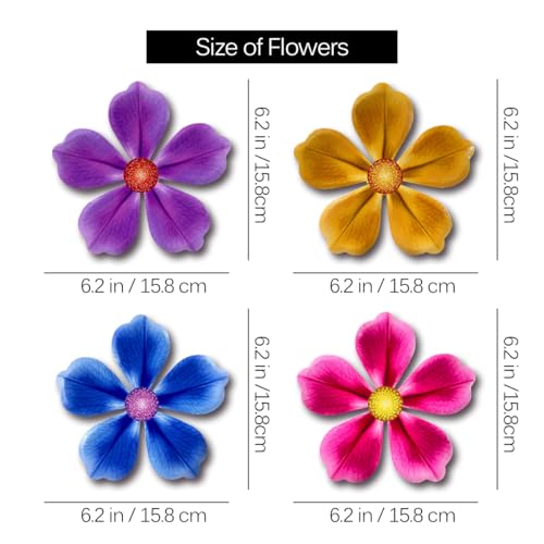 Flowers Outdoor Wall Decor (Flowers-A)