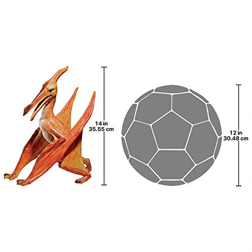 JQ6627 Scaled Jurassic Pterodactyl Dinosaur Statue (Scaled Jurassic Pterodactyl Dinosaur)