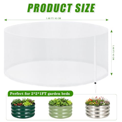 Garden Netting for Raised Beds (24x24x12 in)