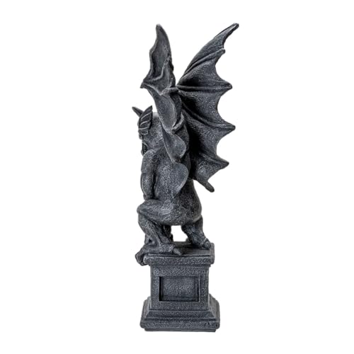 Gothic Perched Gargoyle Statue Medieval