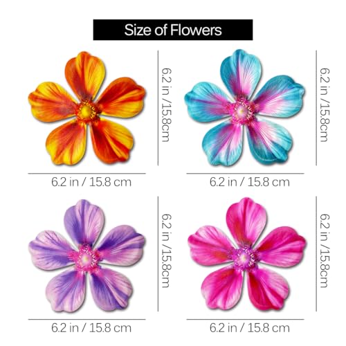 Metal Flowers Wall Decor (Flowers-H)