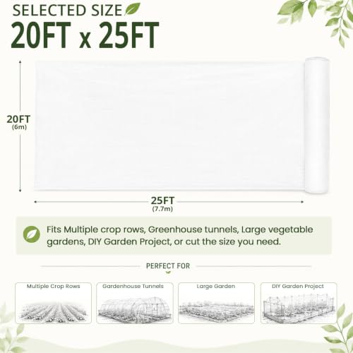 20x25Ft Garden Netting (20Ft x 25Ft)