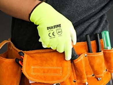 Safety Work Gloves for Men 60 Pairs (Yellow / X-Large)