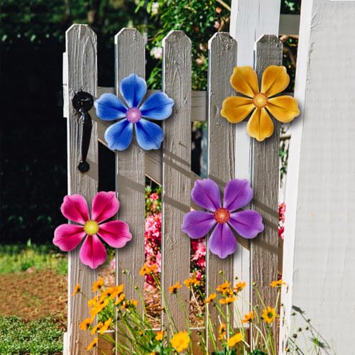 Flowers Outdoor Wall Decor (Flowers-A)