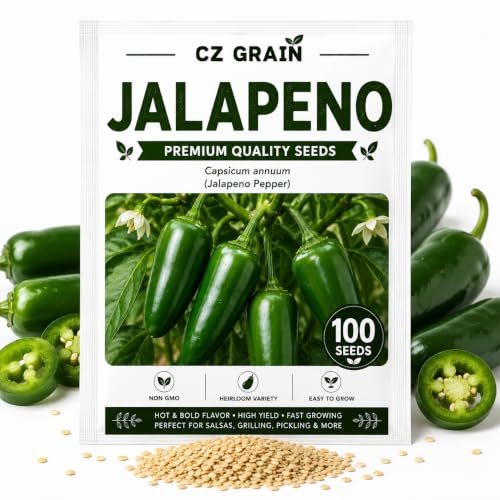 100 Jalapeno Pepper Seeds (Jalapeno Pepper)