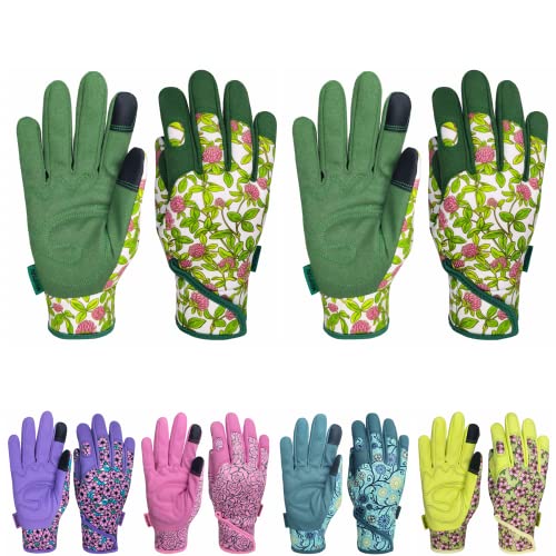 2 Pairs Gardening Gloves (2 Pairs Per Pack-green / Large)