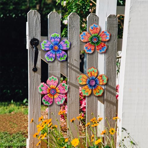 Metal Flowers Wall Decor (Flowers-K)