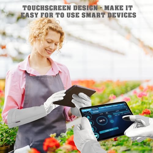 Gardening Gloves for Women Men (Grey / Small (Pack of 1))