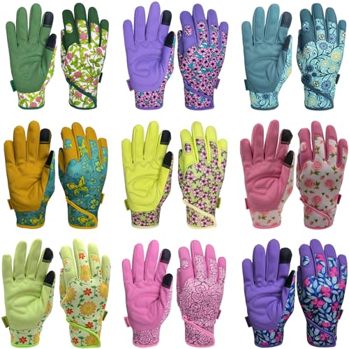2 Pairs Outdoor Gardening Gloves (2 Pairs Per Pack-purple / Medium)