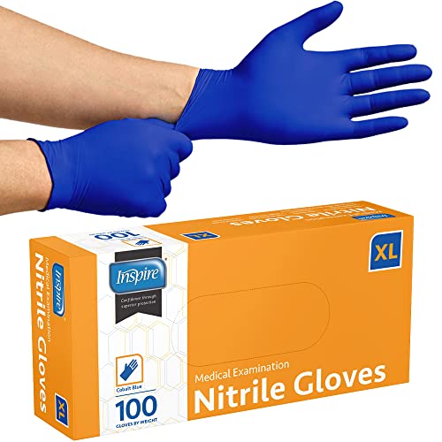 Cobalt Blue Nitrile Disposable Gloves (Medium / Blue - Case of 1000)