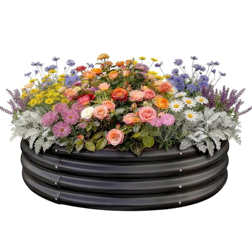 3×3×1ft Galvanized Raised Garden Bed Kit (3×3×1ft / 2-grey)