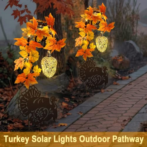 Thanksgiving Decorations Outdoor (Rusty-Turkey B)