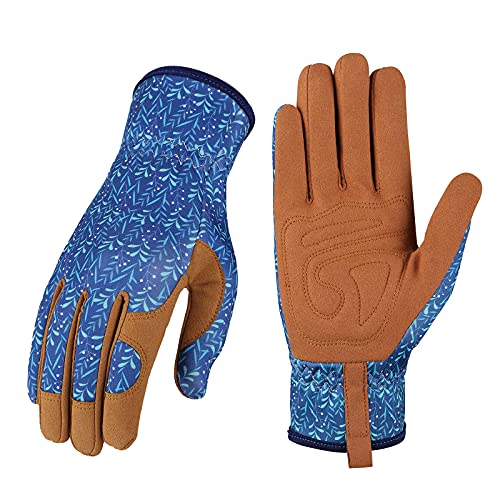 Gardening Gloves for Women (D-blue)