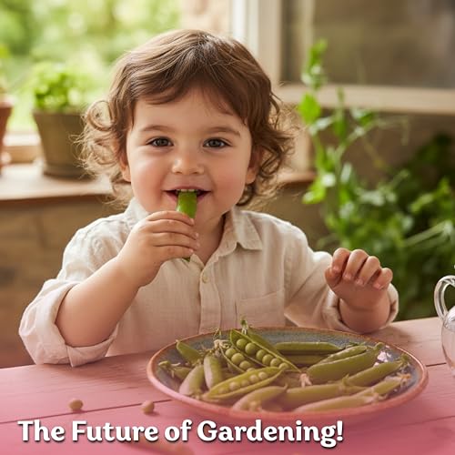 200 Sugar Snap Peas Heirloom Vegetable Seeds for Planting