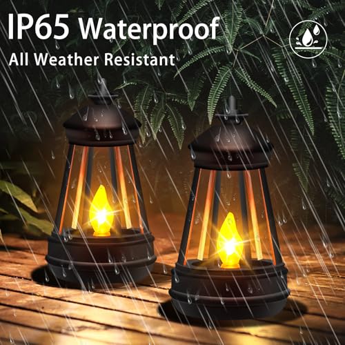 Mini Solar Lantern Lights Replacement for Outdoor Statue