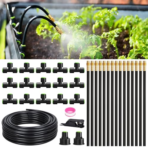 50FT Drip Irrigation System (50FT / Green)