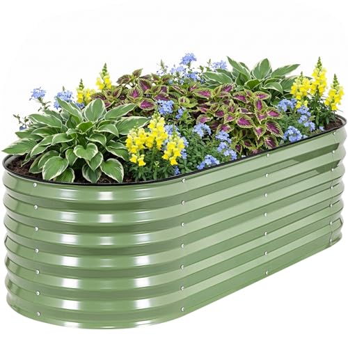 Raised Beds for Gardening (Olivergreen / 5x2x1.4ft)