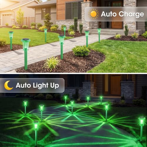 Halloween Solar Outdoor Lights (Green)