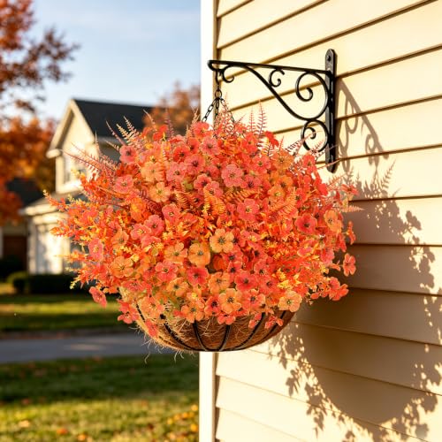 16PCS Artifcial Fall Flowers (Mix Fall / 16PCS)