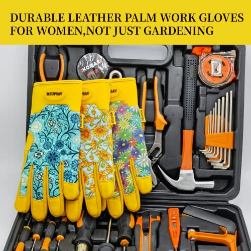 Gardening Gloves for Women (1 Pair Per Pack-colorful Flowers / Small)