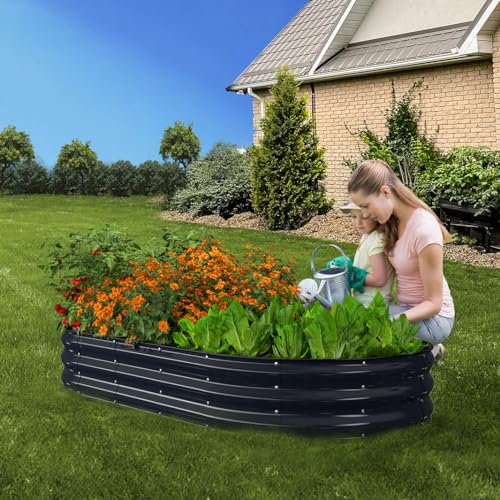 Raised Garden Bed (Midnight Blue / 6x3x1ft)