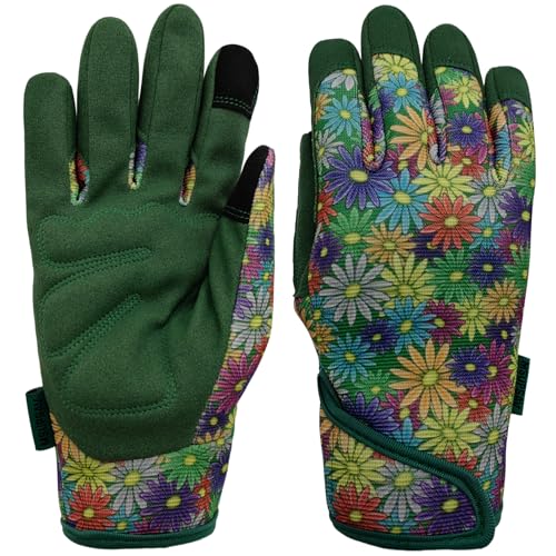 Gardening Glove (1 Pair Per Pack-green Florals / Medium)