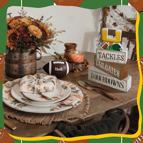 4 Pcs Fall Football Table Decor (Football)