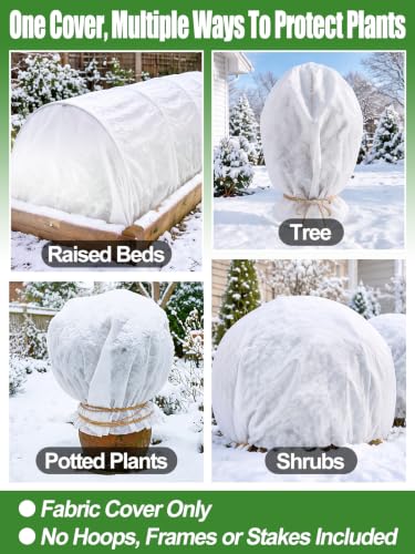 10 x 20 ft Plant Covers Freeze Protection (10 x 20 ft)