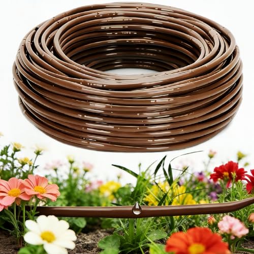 1 4" Drip Irrigation Tubing with 6" Emitter Spacing (100FT)