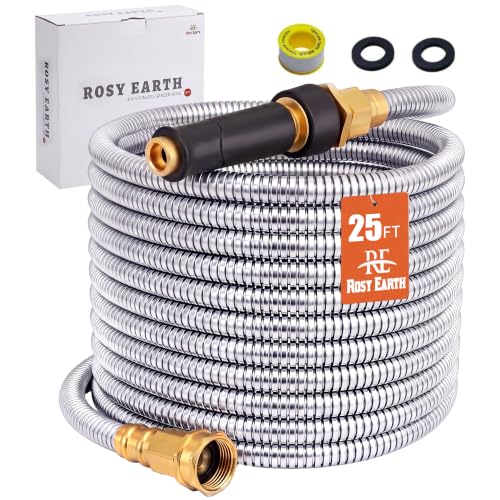 Metal Garden Hose 25 FT (25FT)