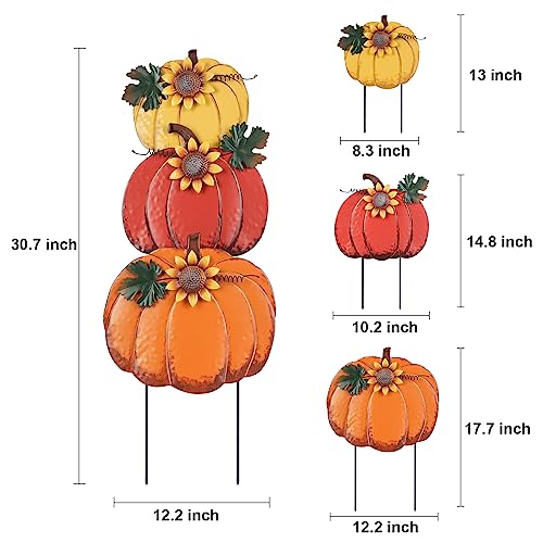 Fall Decorations for Home Outdoor (Red)